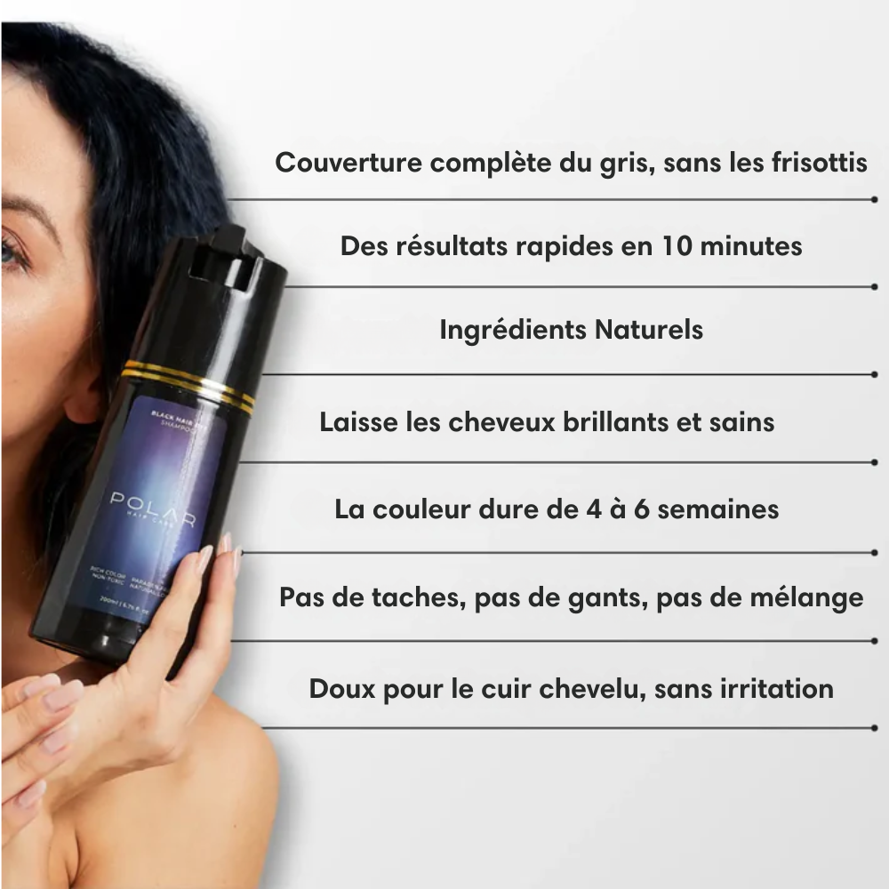 Shampoing colorant instantané