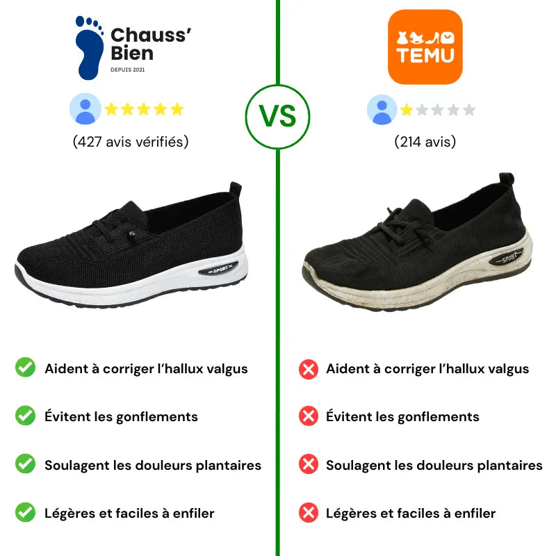 ErgoSport+™ - Baskets à confort orthopédique pour femme
