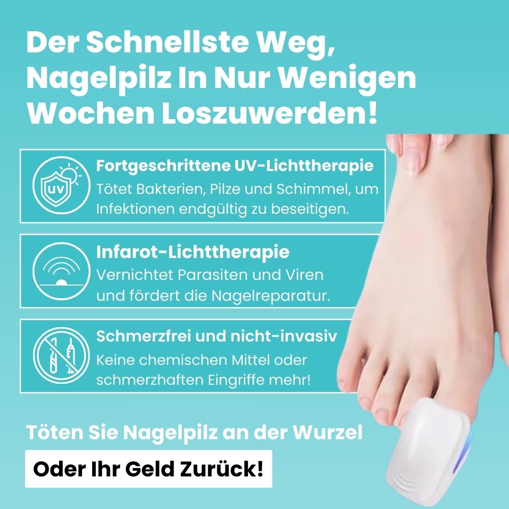 FungiClear Pro™ - Laser-Nagelpilz-Behandlung Gerät
