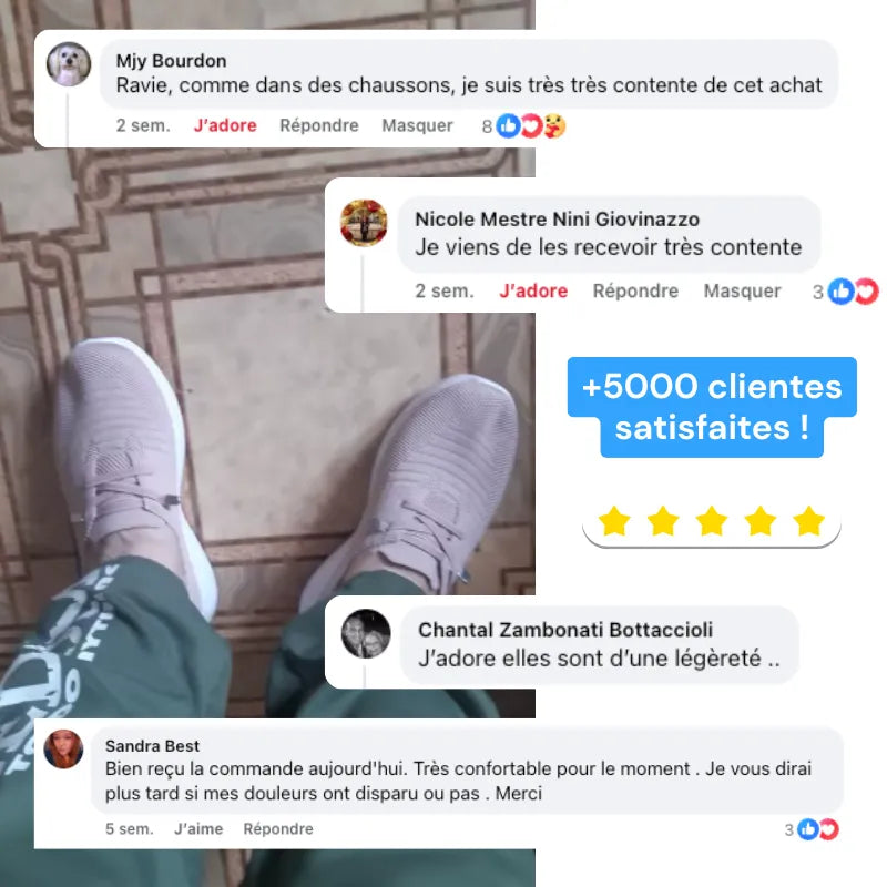 ErgoSport+™ - Baskets à confort orthopédique pour femme