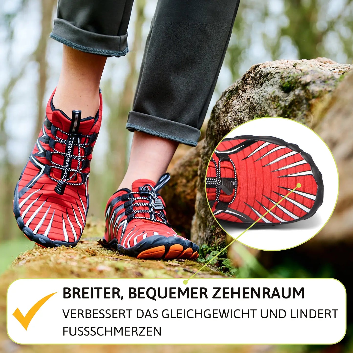 Explorer - Gesunde & rutschfeste Barfußschuhe