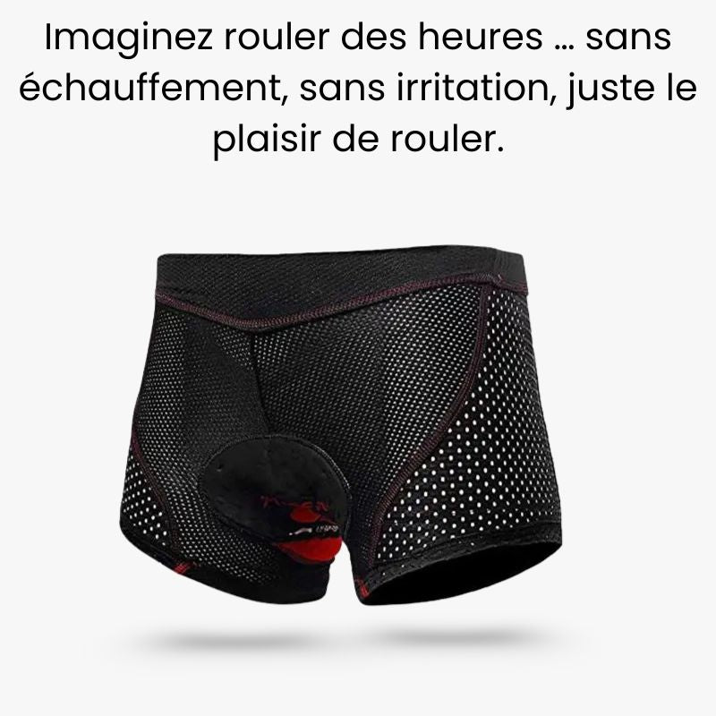 Boxer Gel 5D Ozalo GSX™ – Enfin le boxer conçu pour la route.