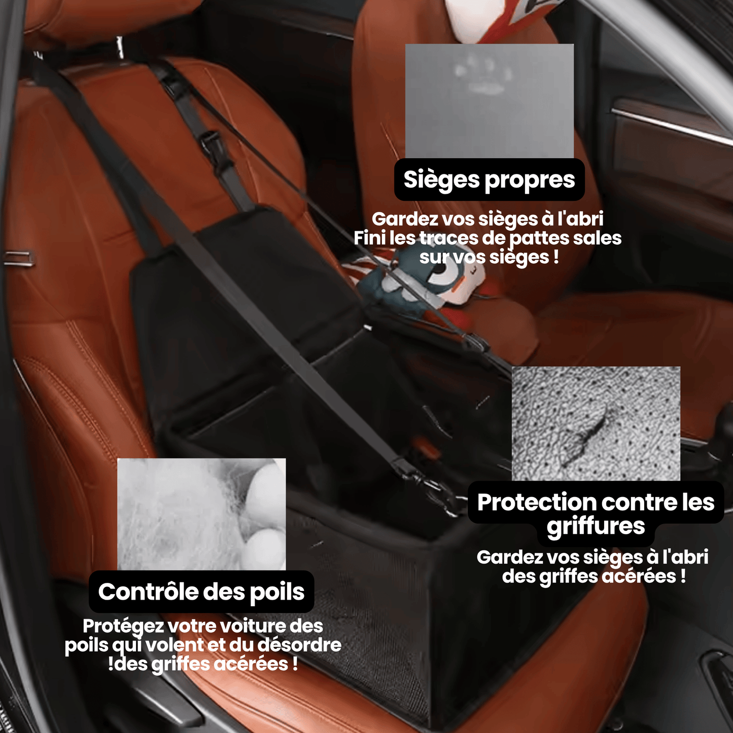 Le Siège Confort GrosMatou — Voyagez en toute sécurité et sans stress