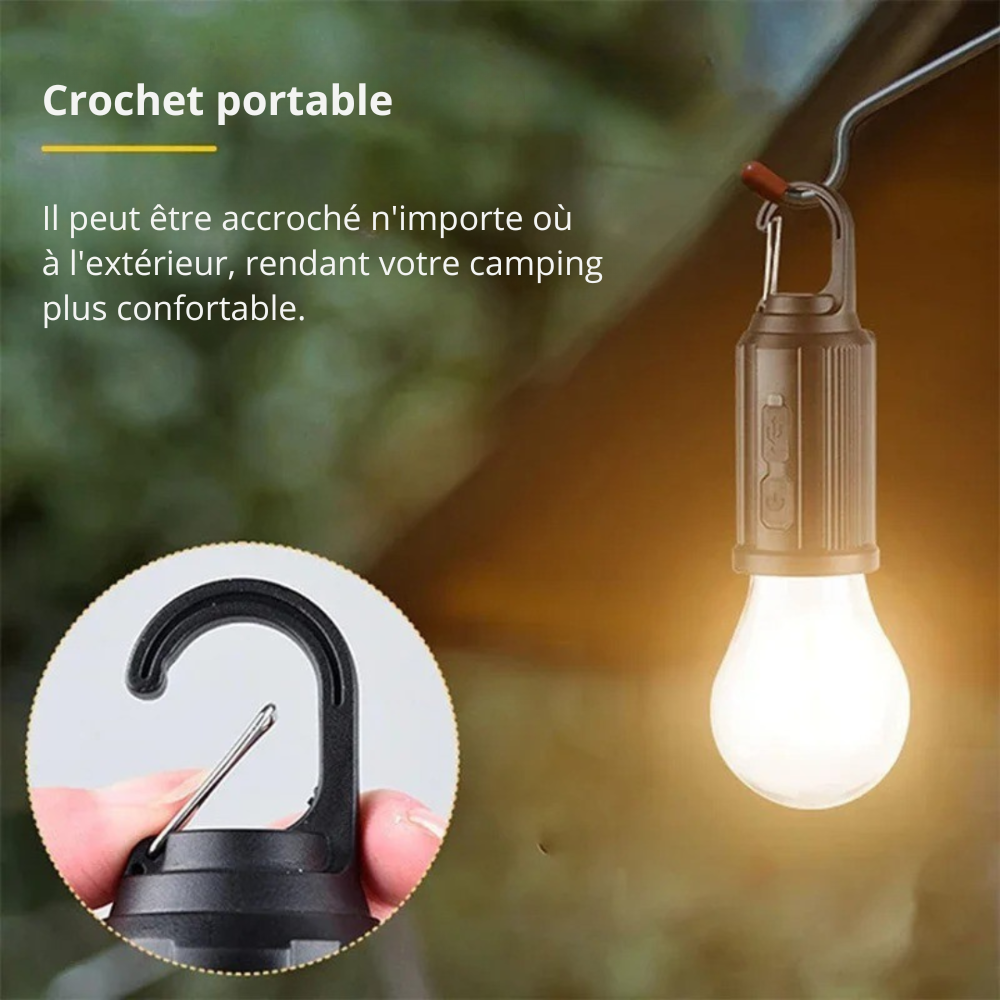 HookPro Ampoule solaire à Led