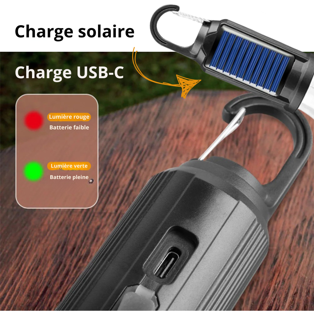 HookPro Ampoule solaire à Led