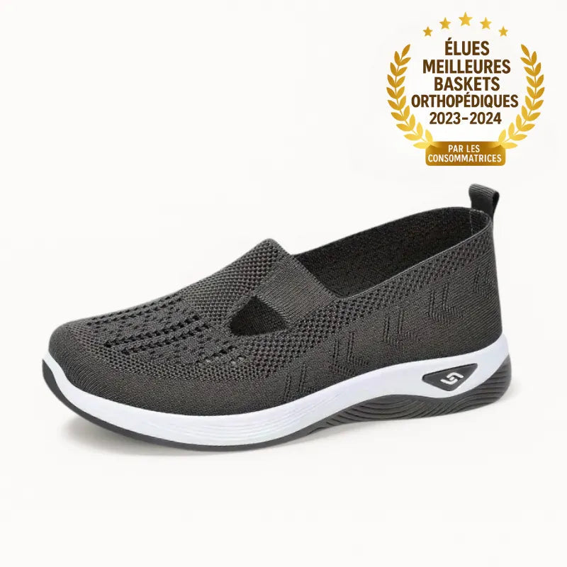 ErgoStepia™ - Baskets à confort orthopédique pour femme