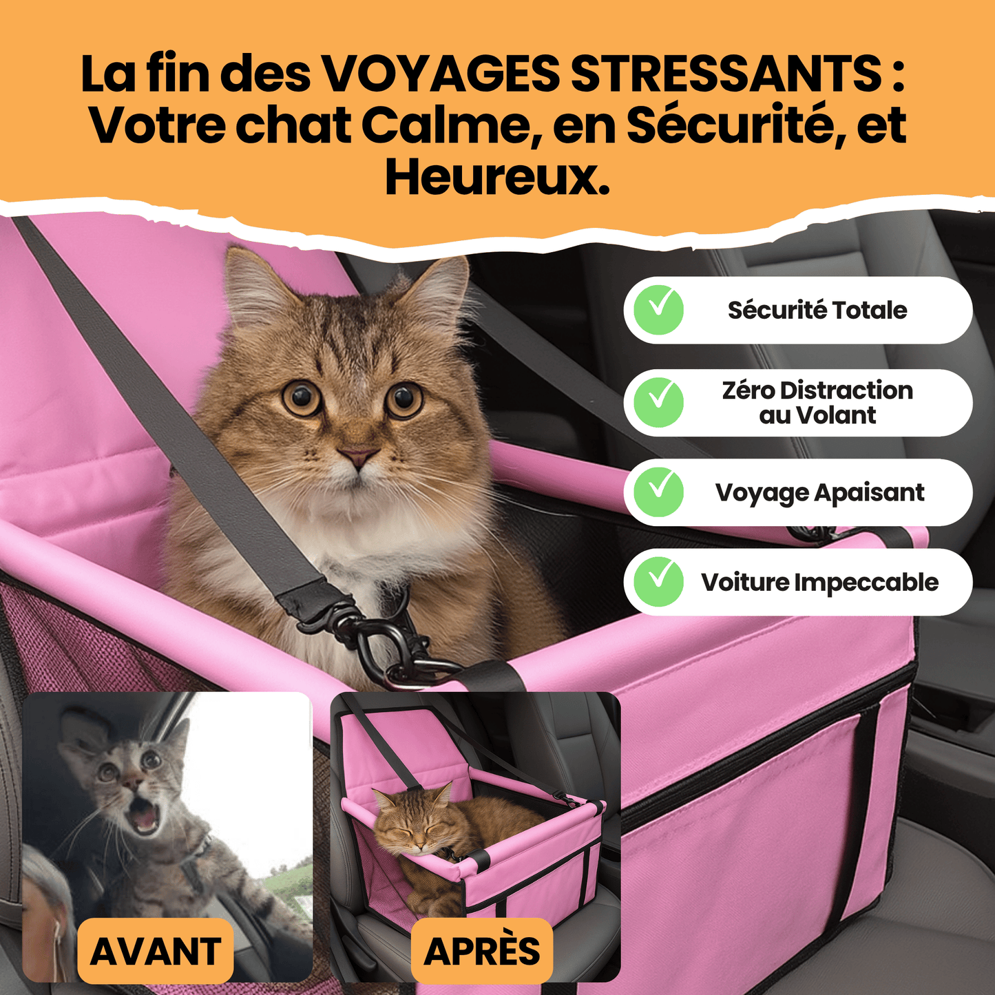 Le Siège Confort GrosMatou — Voyagez en toute sécurité et sans stress