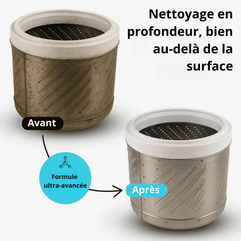 Tablettes Lave-Linge Détox