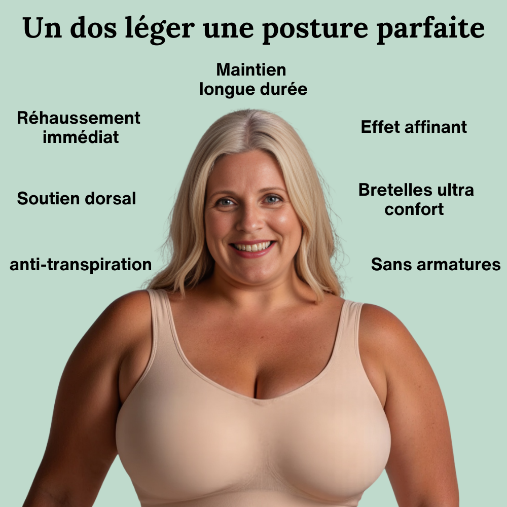 Soutien-gorge FirmLift™ | Poitrine rehaussée, zéro douleur