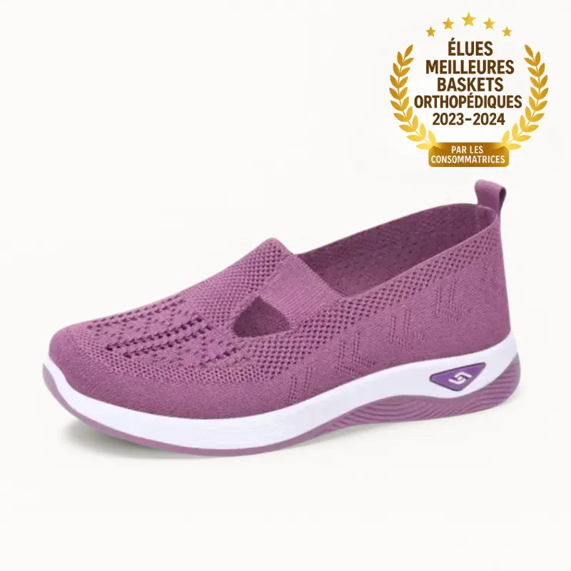 ErgoStepia™ - Baskets à confort orthopédique pour femme