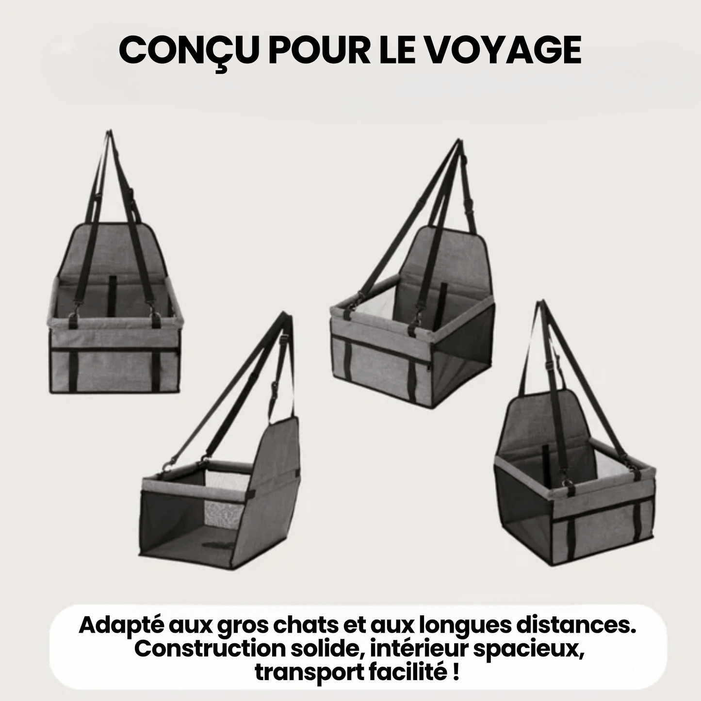 Le Siège Confort GrosMatou — Voyagez en toute sécurité et sans stress