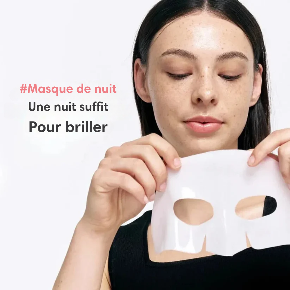 Le masque au biocollagène réduit les rides de 75 % après une seule application
