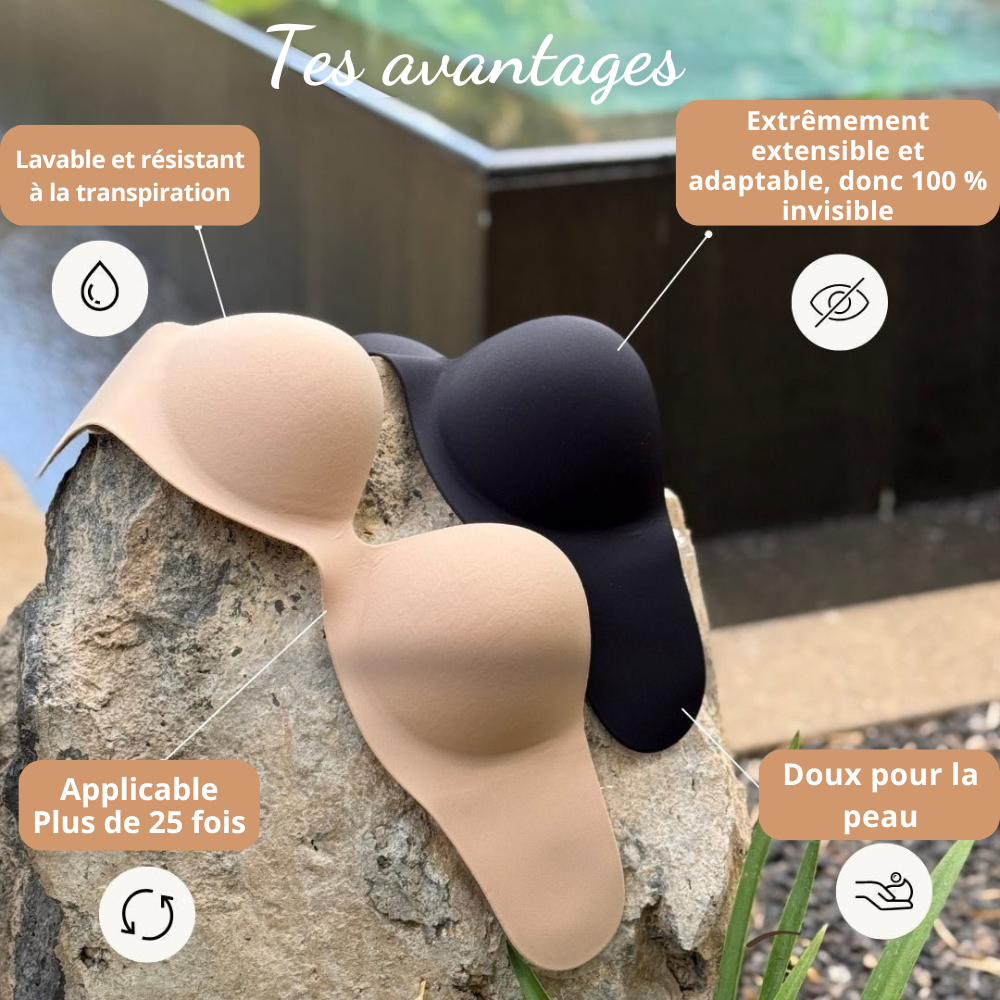 Sleekee SmoothUp™ - Idéal pour les tenues dos nu et sans bretelles