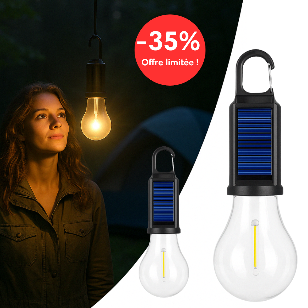 HookPro Ampoule solaire à Led