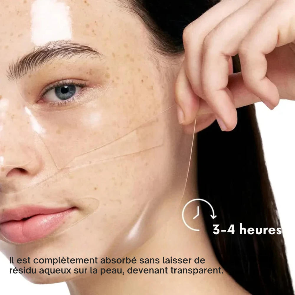 Le masque au biocollagène réduit les rides de 75 % après une seule application