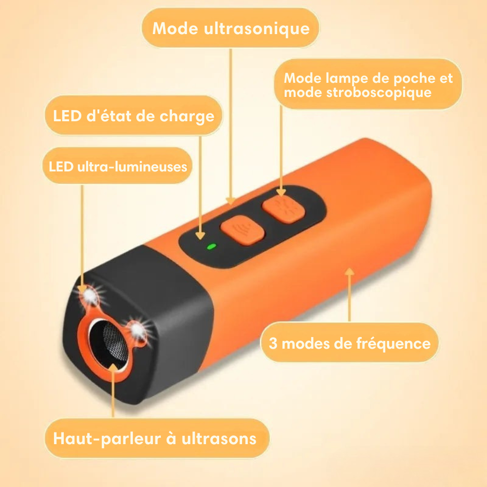 RuheMeister™ Pro - Entraînement ultrasonique doux pour un foyer paisible