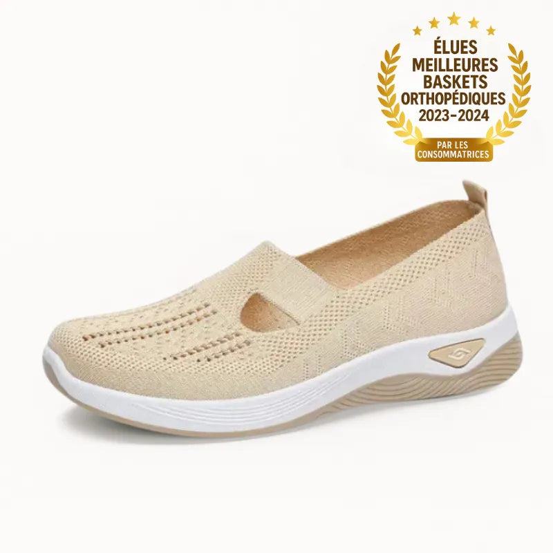 ErgoStepia™ - Baskets à confort orthopédique pour femme