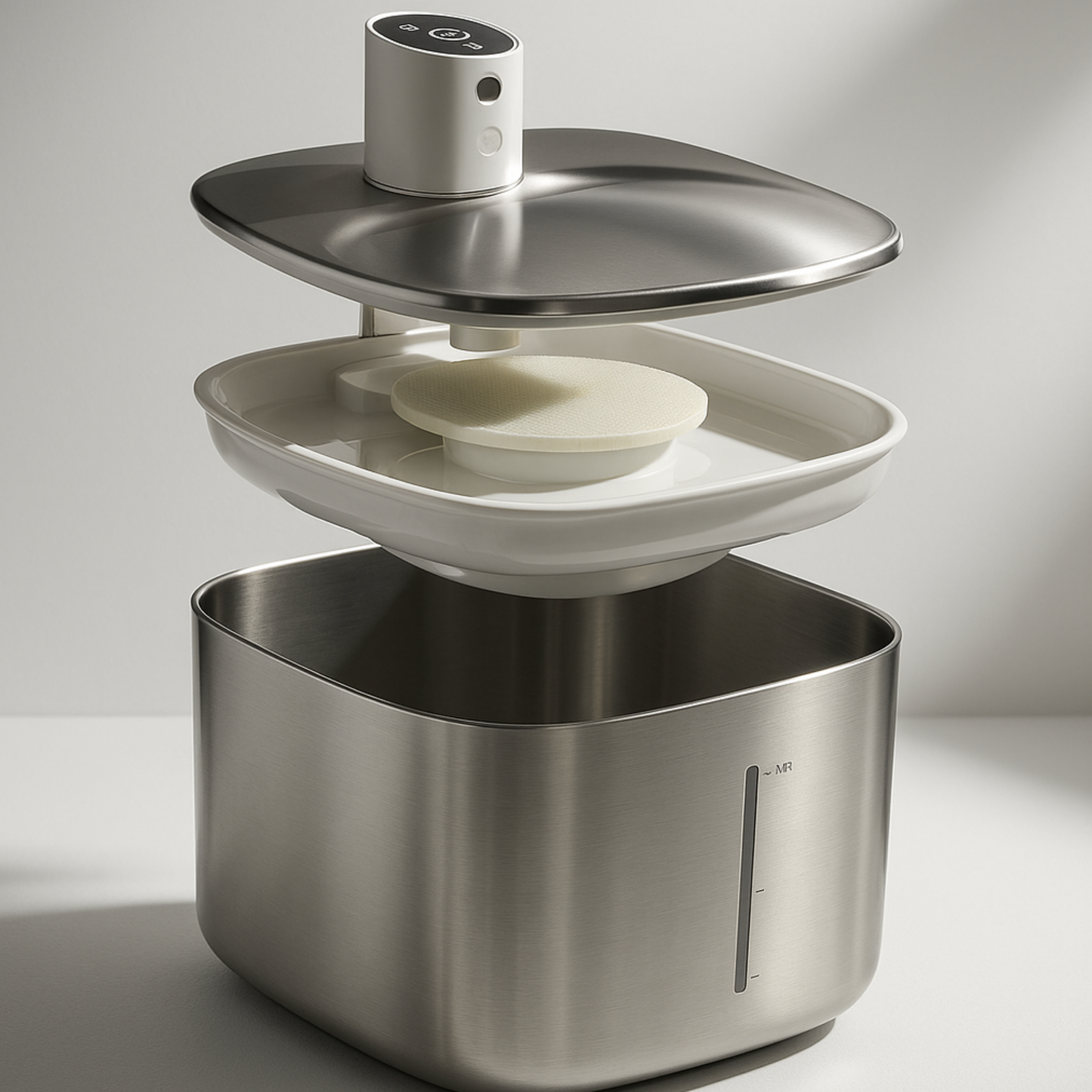 Fontaine Sans Fil: La Solution Vétérinaire Anti-Déshydratation en Inox !