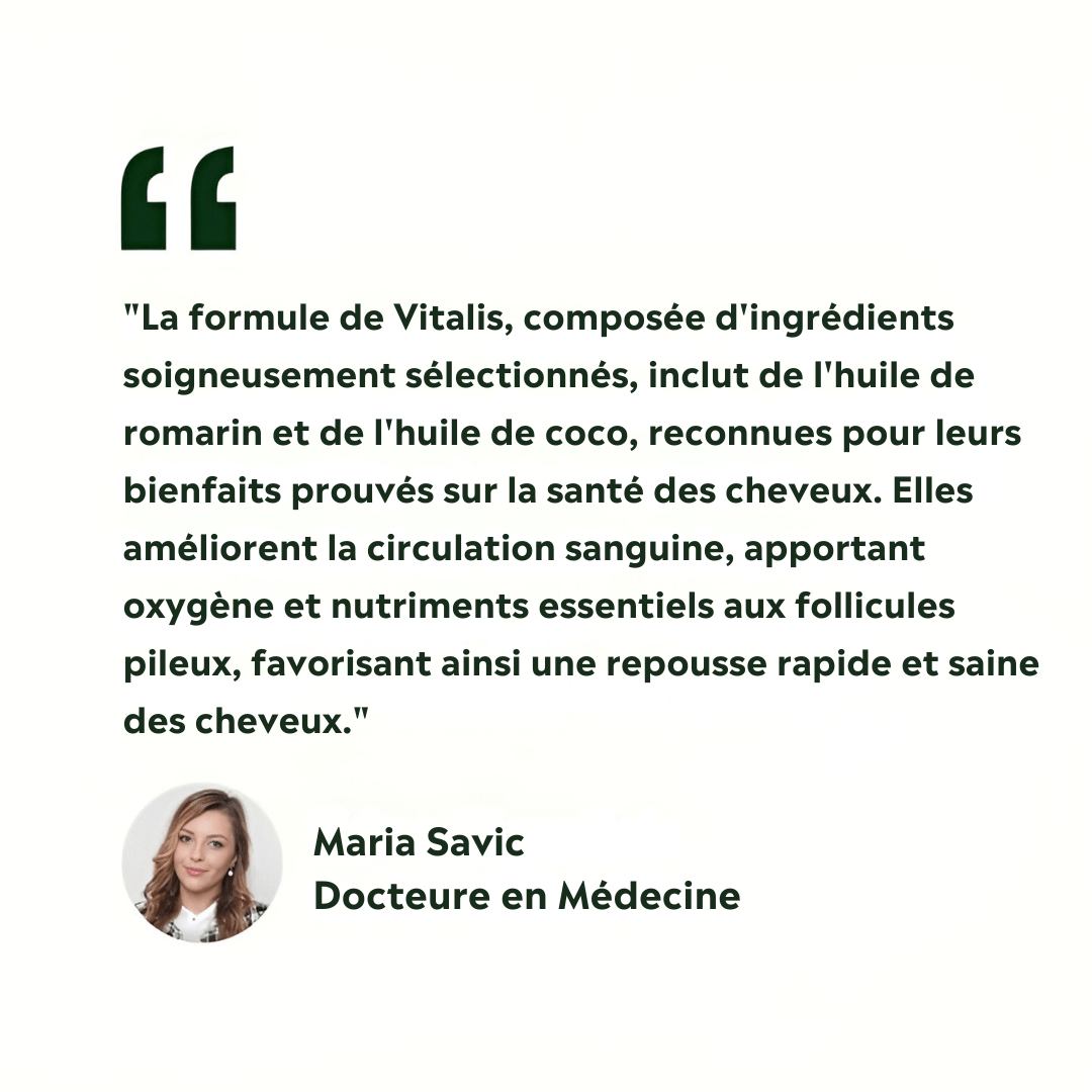 Huile de croissance pour cheveux