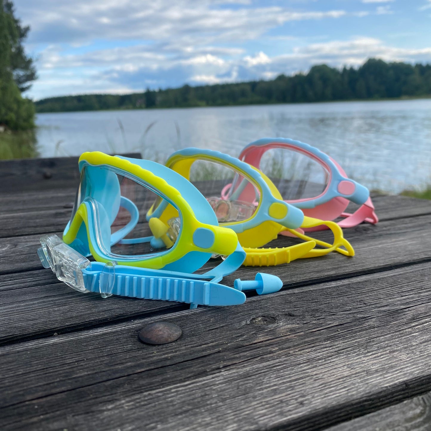Lunettes de natation pour enfants avec conception intelligente