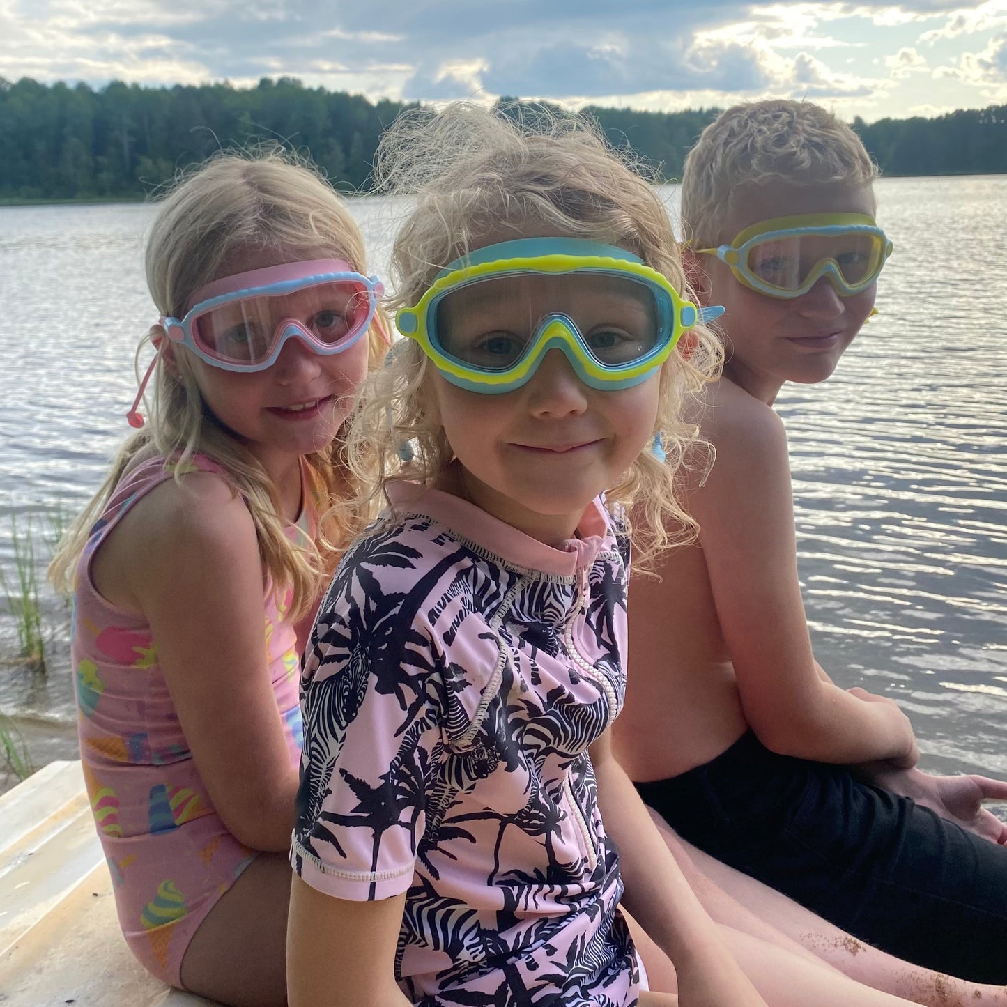 Lunettes de natation pour enfants avec conception intelligente