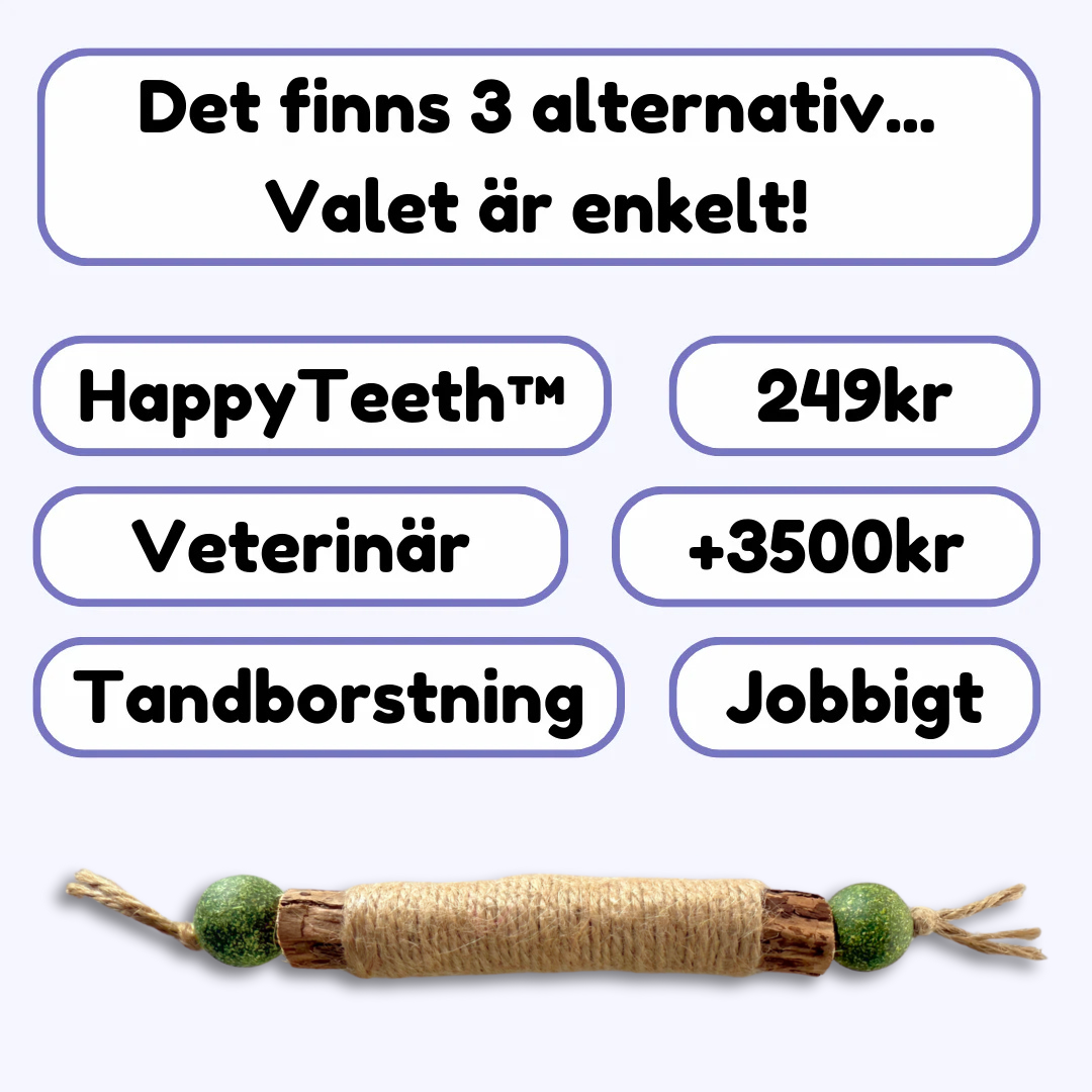 HappyTeeth - Rengör tänderna på sekunder med rolig lek (4-pack)