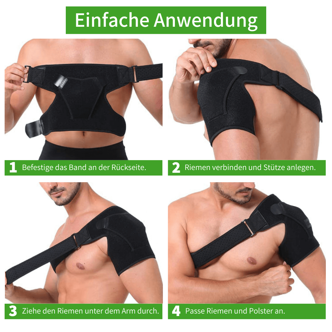 Vuleia FlexiBrace - Sanfte Schulterstütze für sofortige Schmerzlinderung