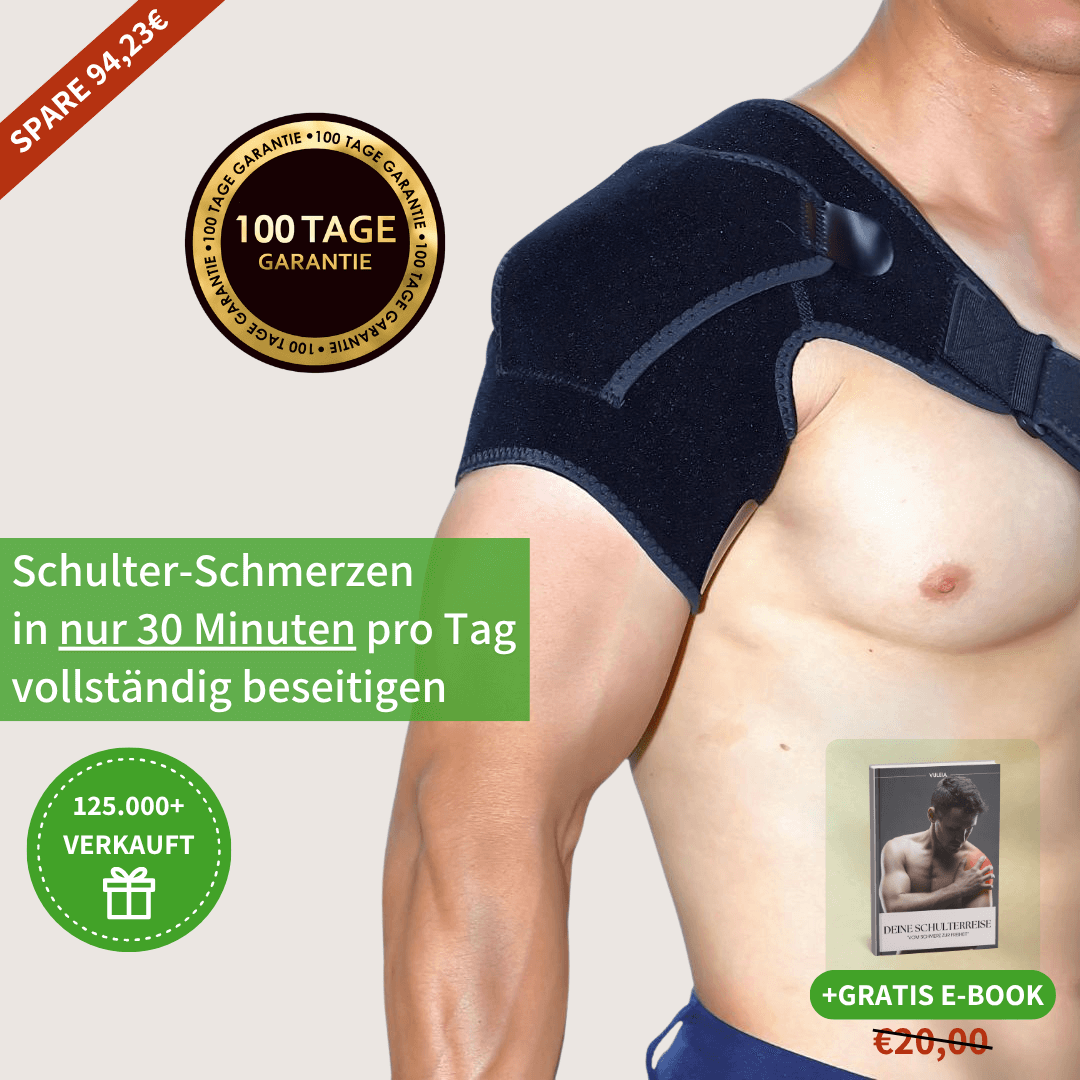Vuleia FlexiBrace - Sanfte Schulterstütze für sofortige Schmerzlinderung