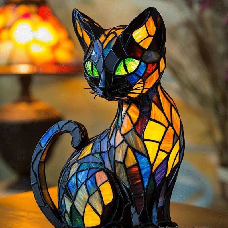 WhiskaGlow - Lampe lumineuse chat Midnight