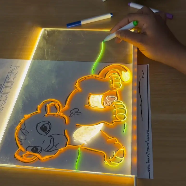 Tablette à Dessin Lumineuse LED
