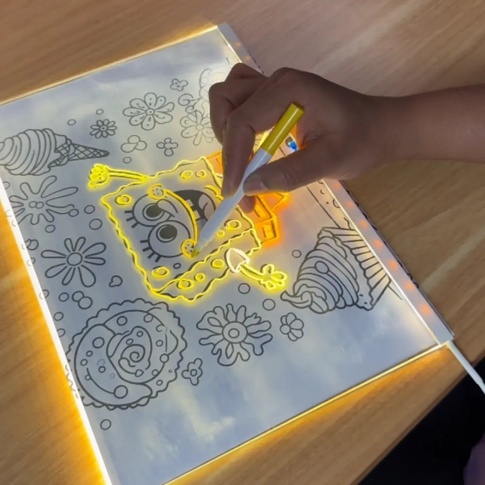 Tablette à Dessin Lumineuse LED