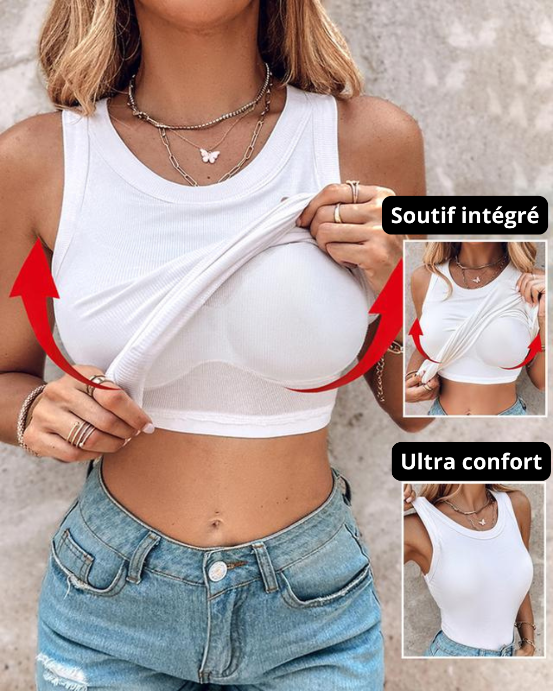 Le T-Shirt Effet Push up - Édition Limitée