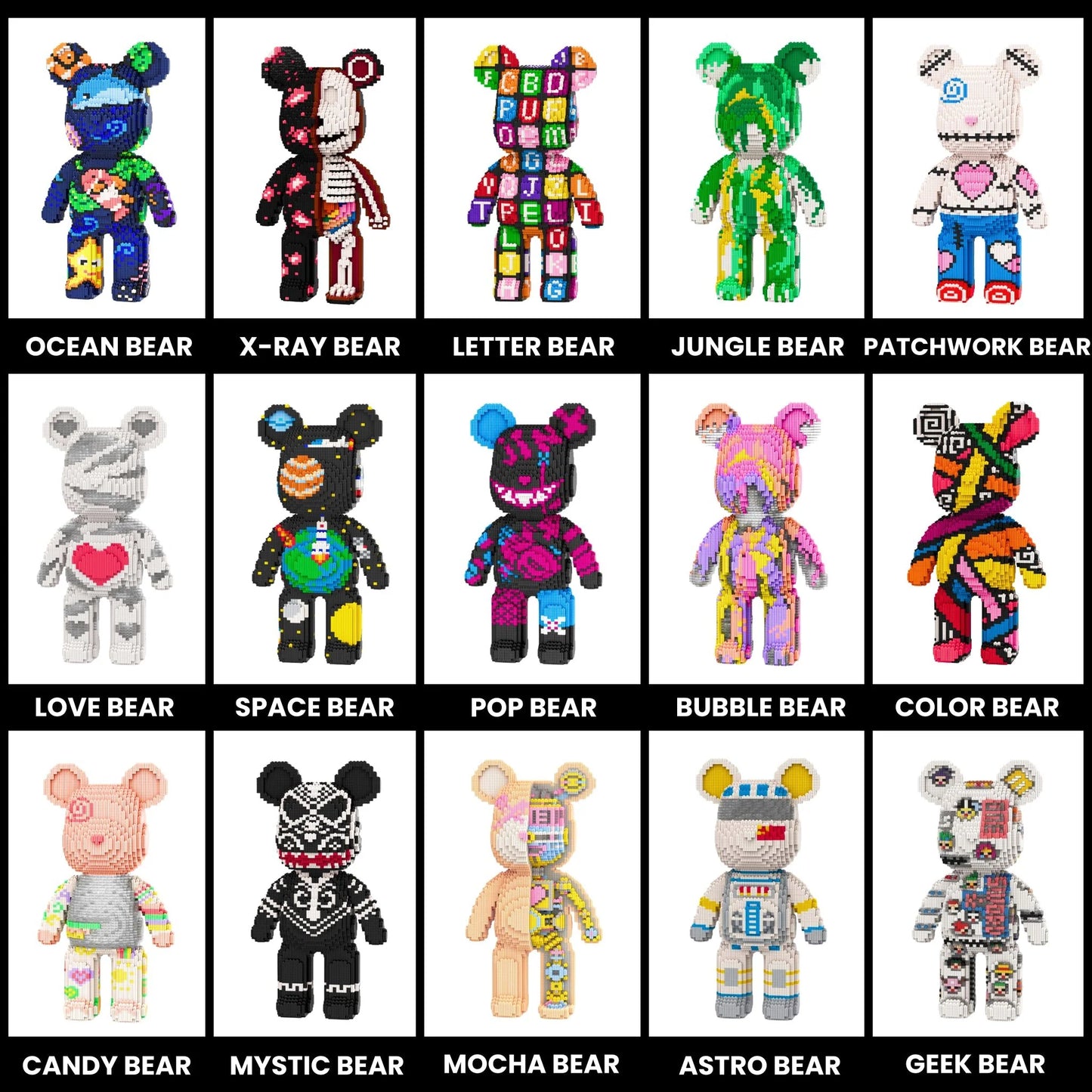 Pixi Bear™ Ours Géant à Assembler