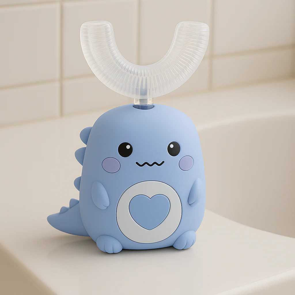 DinoBrush™ – Brosse à dents 360° pour enfants