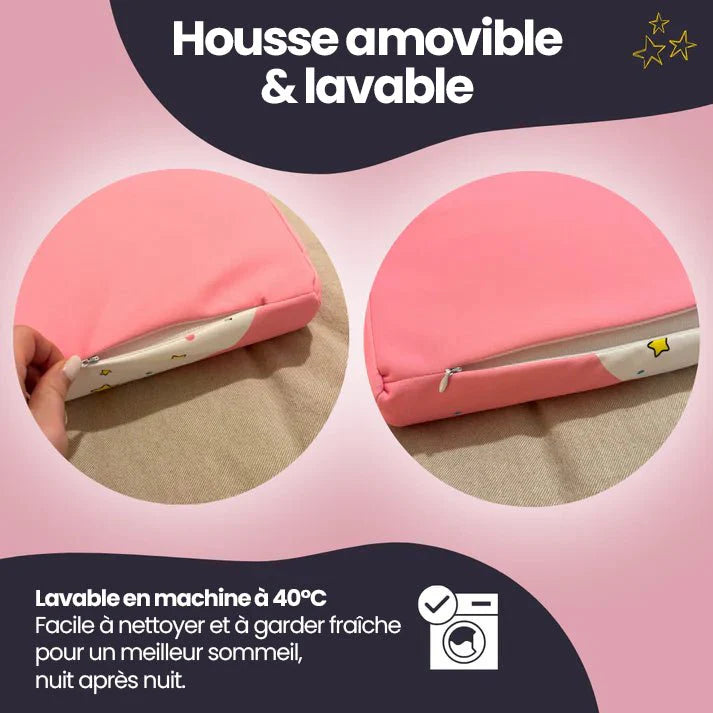 Lunillow® - L’oreiller apaisant pour les petits cerveaux en ébullition