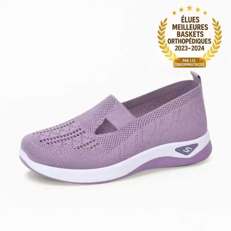 ErgoStepia™ - Baskets à confort orthopédique pour femme