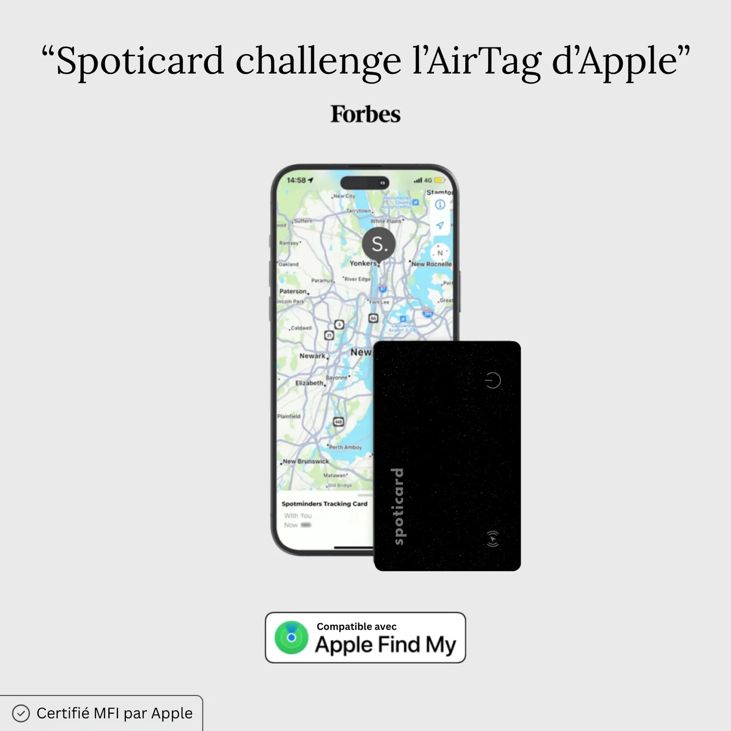 SPOTICARD. Carte de Localisation
