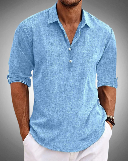 Chemise classique en coton Sabbio