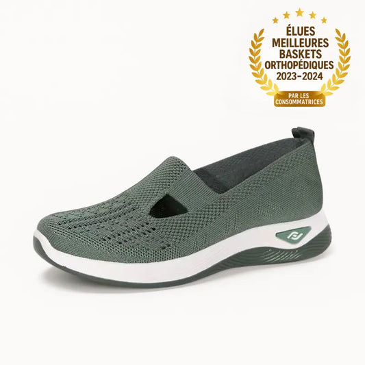 ErgoStepia™ - Baskets à confort orthopédique pour femme