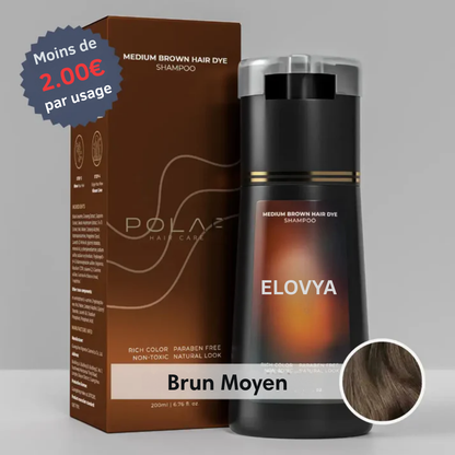 Shampoing colorant instantané