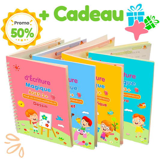 Pack "Le Petit Génie" - 4 cahiers (+Cadeau Offert)