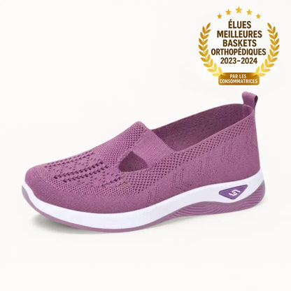 ErgoStepia™ - Baskets à confort orthopédique pour femme