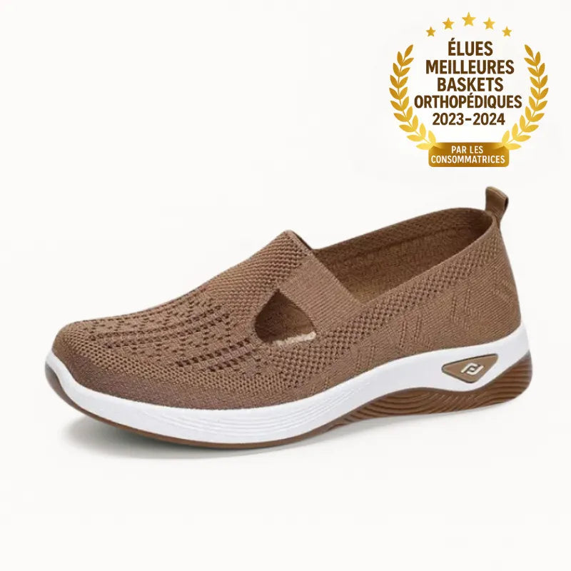 ErgoStepia™ - Baskets à confort orthopédique pour femme