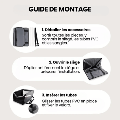 Le Siège Confort GrosMatou — Voyagez en toute sécurité et sans stress