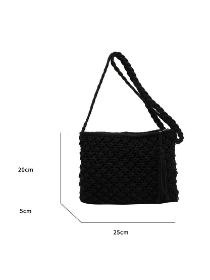 Vävd crossbodyväska