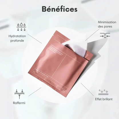 Le masque au biocollagène réduit les rides de 75 % après une seule application