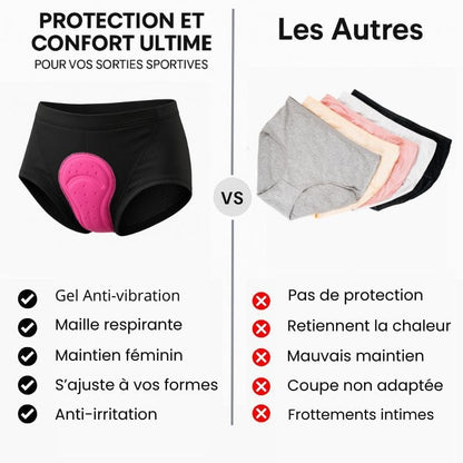 Culotte femme Gel 5D Gsx™ – La première culotte vraiment conçue pour la route.
