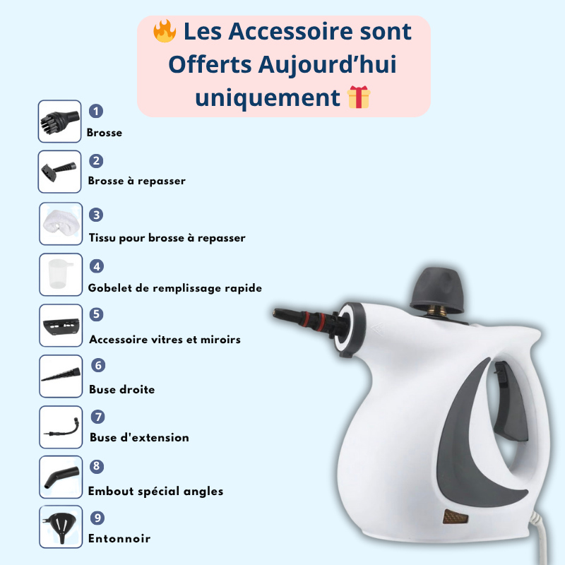 Adieu produits toxiques, bonjour propreté 100% saine – sans effort