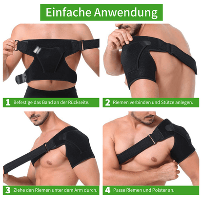 Vuleia FlexiBrace - Sanfte Schulterstütze für sofortige Schmerzlinderung