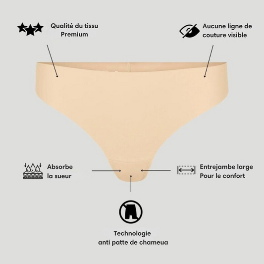 Elovya - String anti patte de chameau